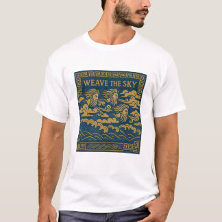 Weave The Sky Mythic Tapestry Waves T-Shirt