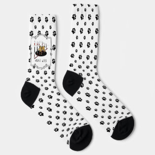 Weave Woes - agility funny stuck dog oops Socks