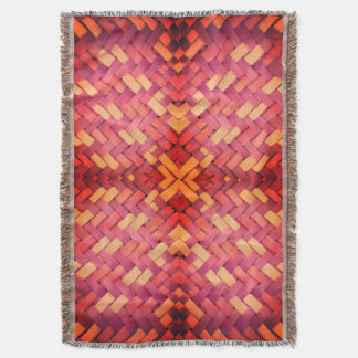Weaved Harmony Pattern Throw Blanket