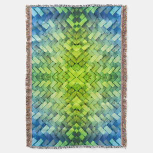 Weaved Harmony Throw Blanket