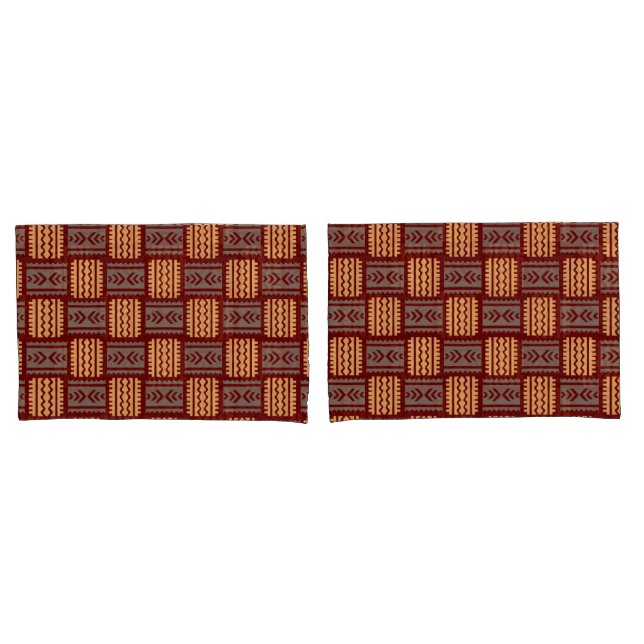 Weaved Pattern Pillowcase (Front-Set)