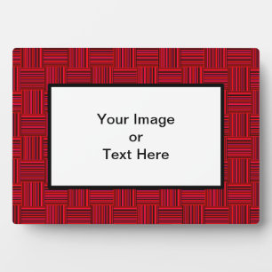 Weaved Stripes Plaque