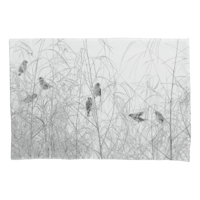 Weaver Birds Pillowcase (Front)
