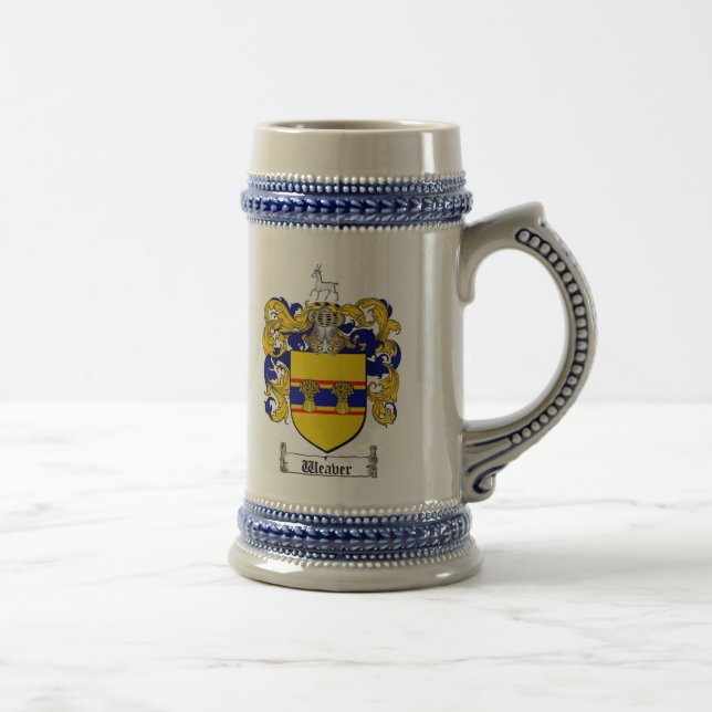 Weaver Coat of Arms Stein (Right)