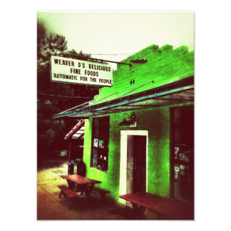 Weaver D's, Athens, Georgia Photo Print