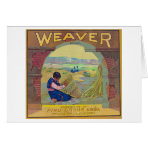 Weaver Orange LabelPiru, CA