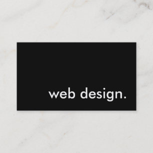 web design. business card