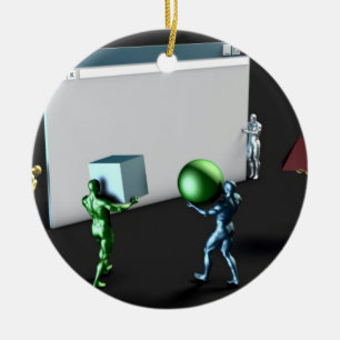 Web Design Services and Business Website Ceramic Ornament