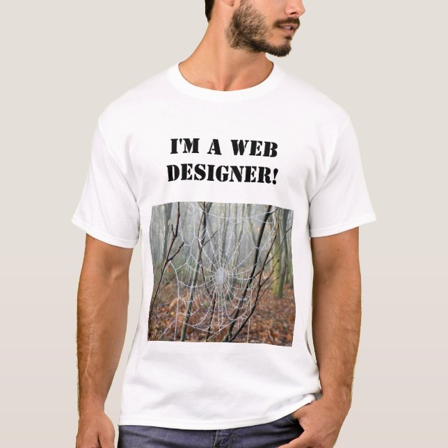 Web Design T Shirt (Front)