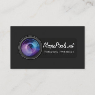 Web Designer Photographer Business Card