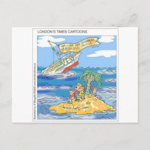 Web Designers Terror Cruise Ship Funny Gifts & Tee Postcard