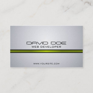 Web Developer - Business Cards