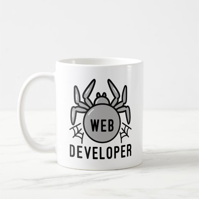 Web Developer Coffee Mug (Left)