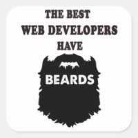 web developer has beards, gift for him men father