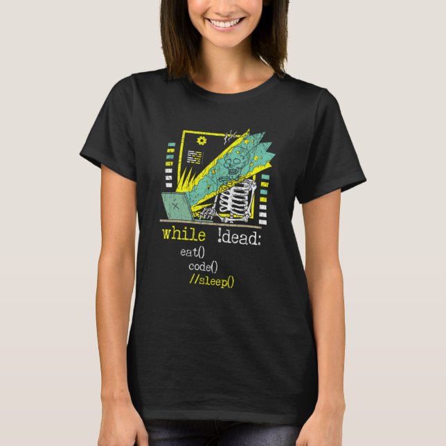 Web Developer IT Guy Computer Website Development  T-Shirt (Front)