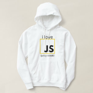 web developer JavaScript funny programming  Hoodie