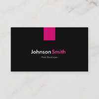 Web Developer Modern Rose Pink