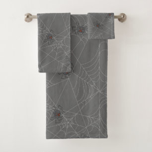 Web et citrouilles d'araignées d'Halloween