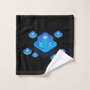 Web Hosting iPhone Case Wash Cloth