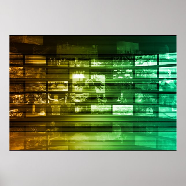 Web Information Technology Art of the Future Poster (Front)