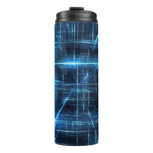 Web network light points of light thermal tumbler