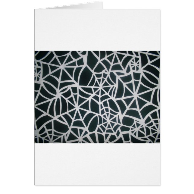 Web of Mystery: Delicate Trap - White Spider Web (Front)