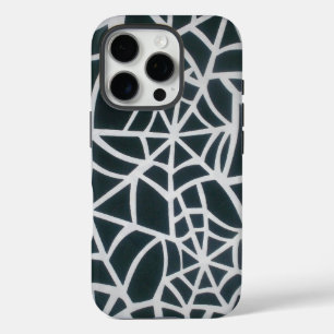 Web of Mystery: Delicate Trap - White Spider Web  iPhone 16 Pro Case