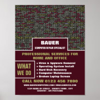Web Script, Computer Repair Specialist Advertising