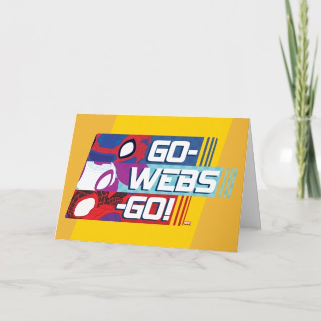 Web Squad Racers Go-Webs-Go! Card (Front)