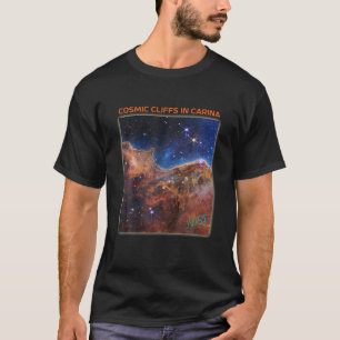 Webb Space Telescope New Image Cosmic Cliffs JWST  T-Shirt