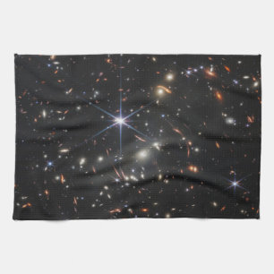 Webb Space Telescope science nasa universe star as Kitchen Towel