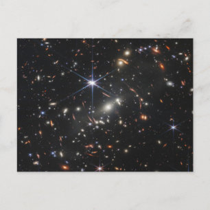 Webb Space Telescope science nasa universe star as Postcard