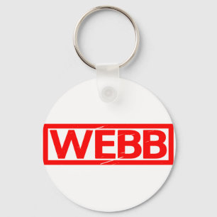 Webb Stamp Keychain