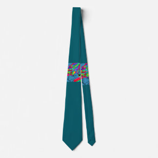 Webbed Scaled Fantasy Creature Necktie