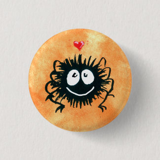 Webber the Spider Loves Halloween! 1 Inch Round Button