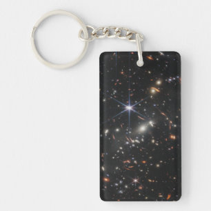 Webb's First Deep Field View of the Universe  Keychain
