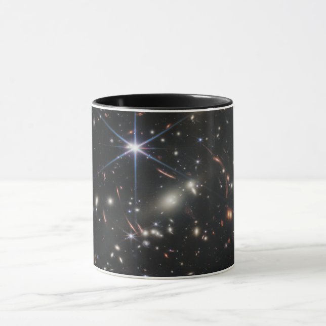 Webb's First Deep Field View of the Universe  Mug (Center)