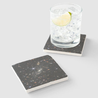 Webb's First Deep Field View of the Universe Stone Coaster