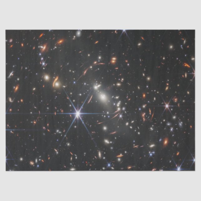 Webb's First Deep Field View of the Universe  Tissue Paper (Front)