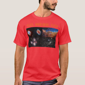 Webb's First Images NASA James Webb Space Telescop T-Shirt