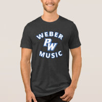 Weber Music (blue text) with new PW logo