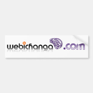 webichanga bumper sticker