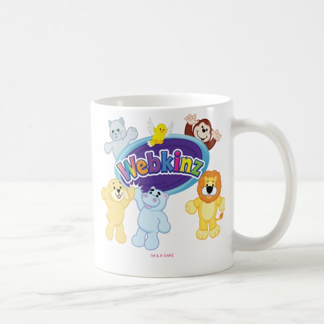 Webkinz: Come In and Play Coffee Mug (Right)