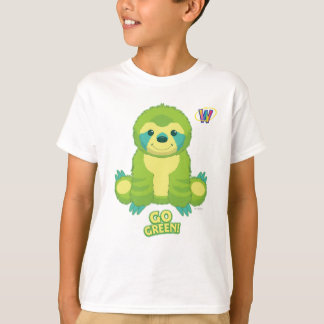 Webkinz Go Green Pattern T-Shirt