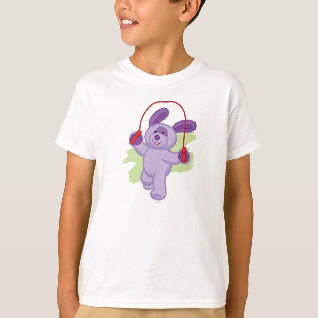 Webkinz | Grape Soda Pup Skipping Rope T-Shirt (Front)