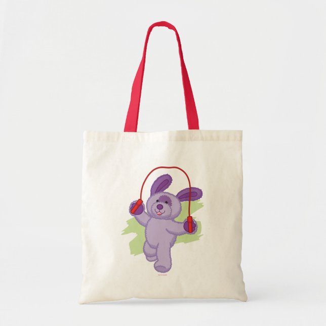 Webkinz | Grape Soda Pup Skipping Rope Tote Bag (Front)