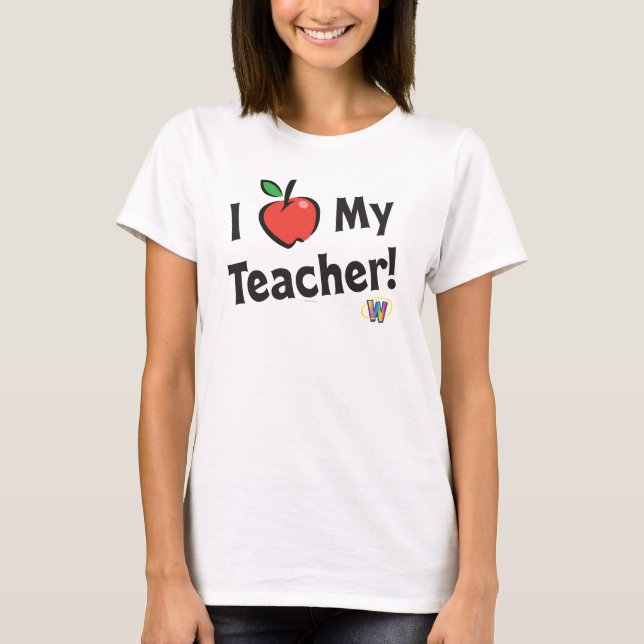 Webkinz: I Love My Teacher! T-Shirt (Front)