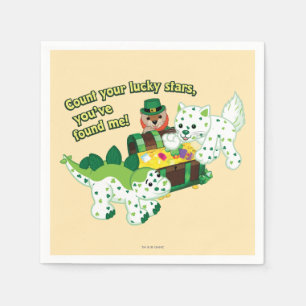 Webkinz Leprechaun
Clover Cat
Lucky Dino Napkin