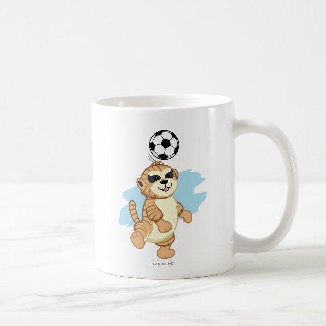 Webkinz | Meerkat Playing Soccer 2 Coffee Mug (Right)