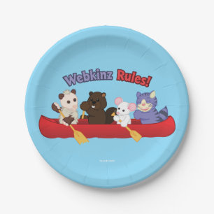 Webkinz   Webkinz Rules Canoe Trip Paper Plate